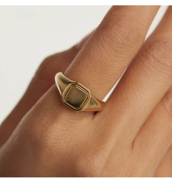 Anello PdPaola AN01-627-14 Essentials Octet donna argento-2b Gioielli