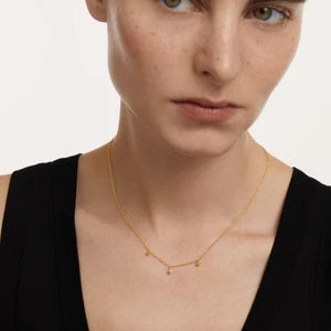 Collana PdPaola CO01-491-U Essentials Love Triangle argento donna-2b Gioielli