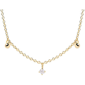 Collana PdPaola CO01-491-U Essentials Love Triangle argento donna-2b Gioielli