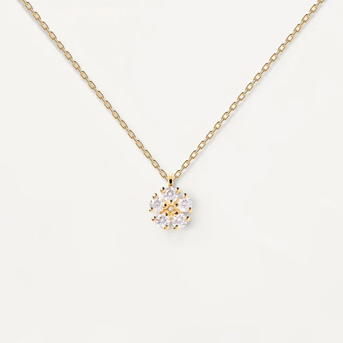 Collana PdPaola CO01-498-U Essentials Daisy argento donna-2b Gioielli