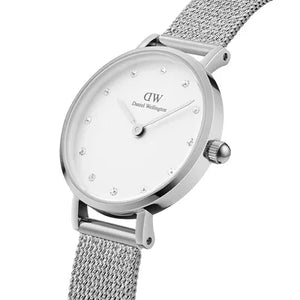 Orologio DW Petite Lumine Pressed Sterling DW00100602 donna-2b Gioielli