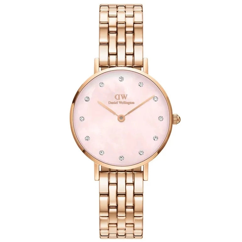 Orologio DW Petite Lumine 5-Link Melrose DW00100617 donna 28 mm-2b Gioielli
