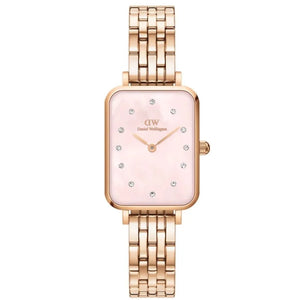 Orologio DW Quadro Lumine 5-Link Melrose DW00100621 donna 20 mm-2b Gioielli