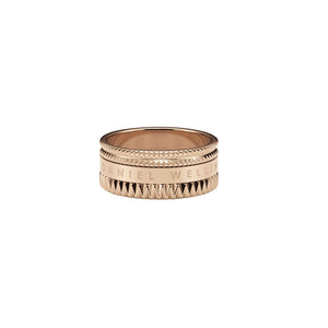 Anello DW Elevation DW00400200 rose gold donna misura 16-2b Gioielli
