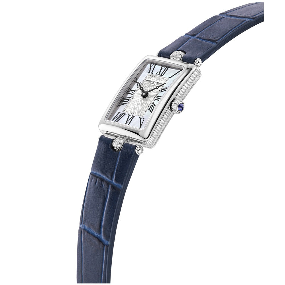 Orologio Frederique Constant Classics FC-200MPW2AC2D6 Art Deco Carree donna diamanti 20 mm-2b Gioielli