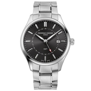 Orologio Frederique Constant Classics GMT FC-252DGS5B6B uomo 40 mm-2b Gioielli