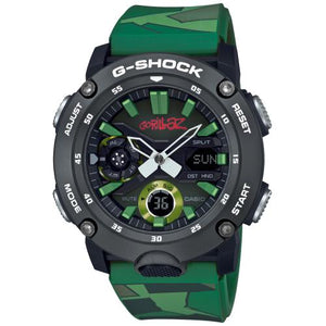 Orologio Casio G-Shock Gorillaz GA-2000GZ-3AER Limited Edition con cinturino di ricambio-2b Gioielli