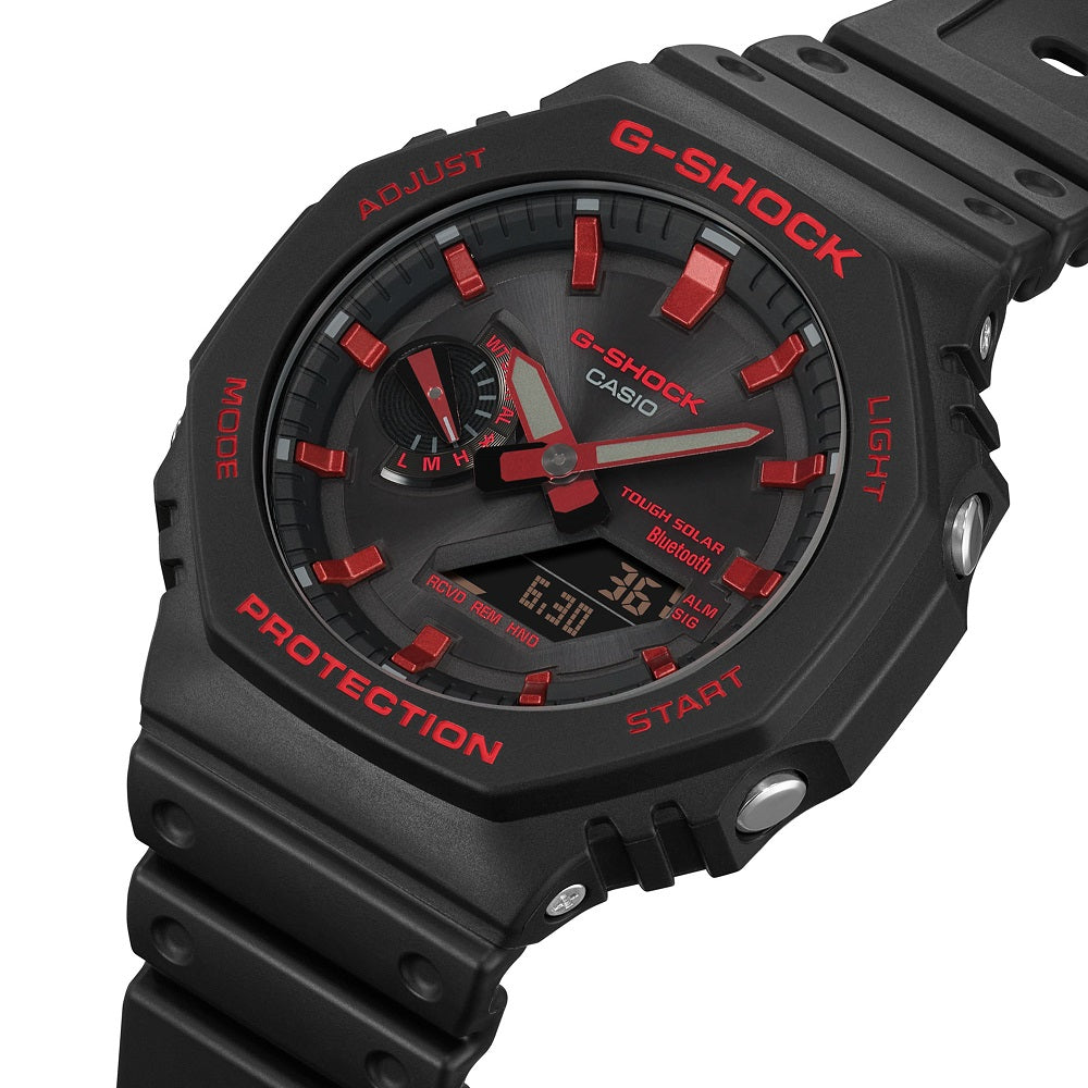 Orologio Casio G-Shock Ignite Red GA-B2100BNR-1AER uomo-2b Gioielli