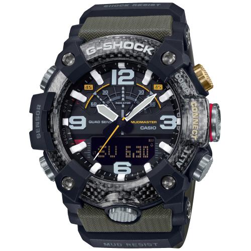 Orologio Casio G-Shock Mudmaster GG-B100-1A3ER bussola altimetro-2b Gioielli