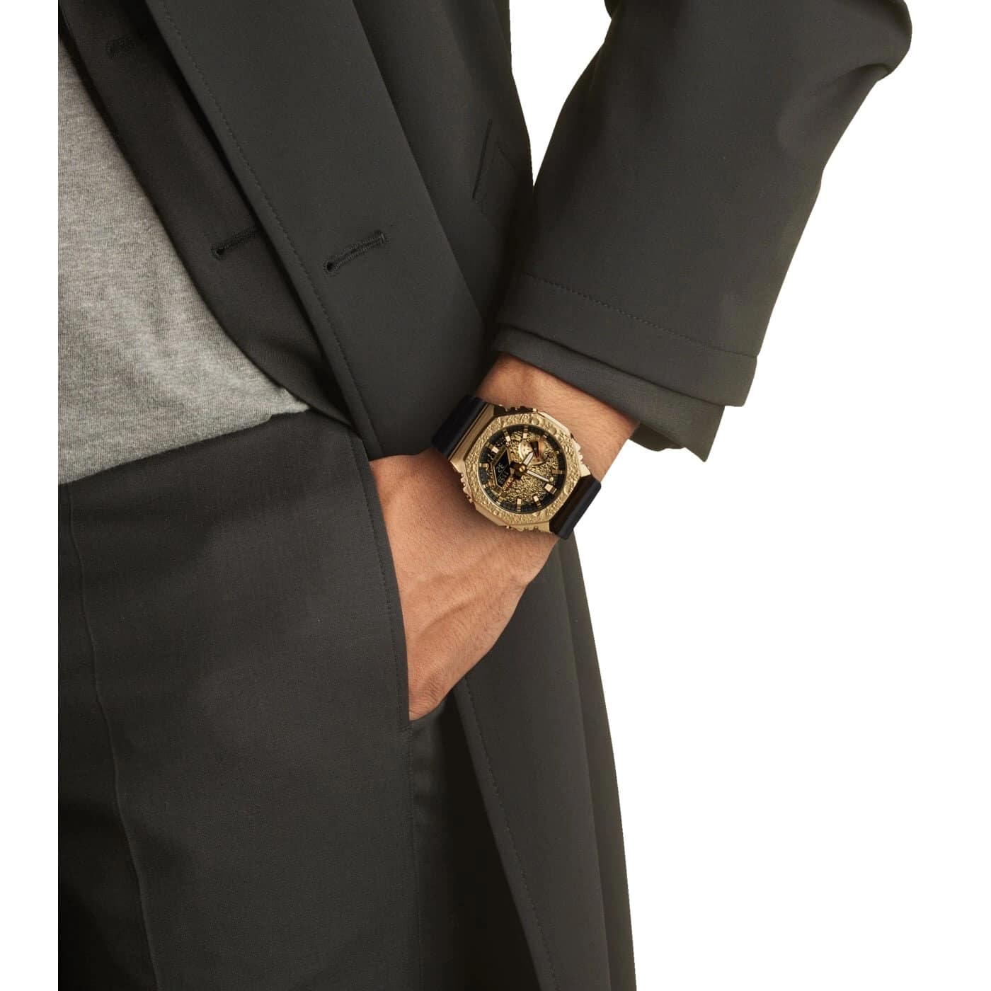 Orologio Casio G-Shock GM-2100MG-1AER Moon Watch Limited Edition uomo-2b Gioielli