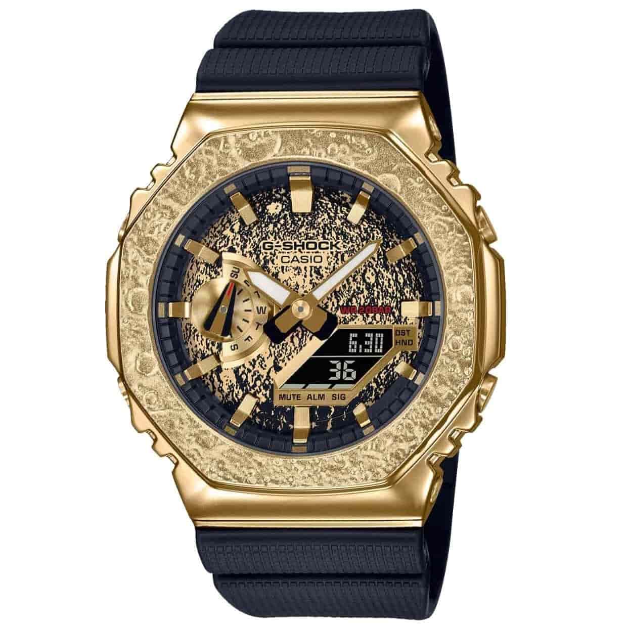 Orologio Casio G-Shock GM-2100MG-1AER Moon Watch Limited Edition uomo-2b Gioielli