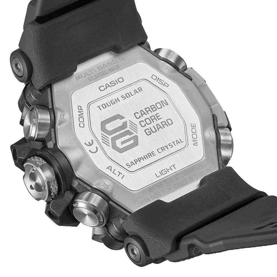 Orologio Casio G-Shock Mudmaster GWG-2000-1A1ER solare radiocontrollato uomo-2b Gioielli