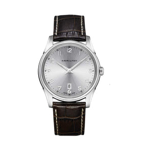 Orologio Hamilton Jazzmaster Thinline H38511553 uomo 42mm silver-2b Gioielli
