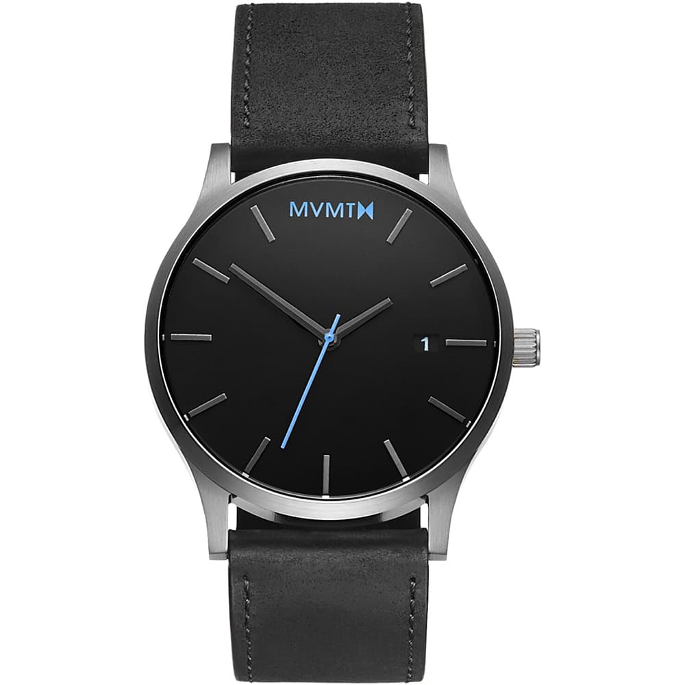 Orologio MVMT Classic Black Silver MM01-BSL uomo 45mm-2b Gioielli