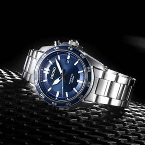 Orologio Seiko Kinetic Sport uomo blu acciaio SKA783P1-2b Gioielli