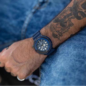 Orologio Seiko Prospex Tuna Street solare SNE533P1 blu-2b Gioielli