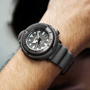 Orologio Seiko Prospex Tuna Street solare SNE537P1 grigio-2b Gioielli