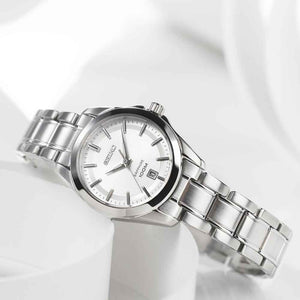 Orologio Seiko Classic donna zaffiro quarzo acciaio SXDF55P1-2b Gioielli