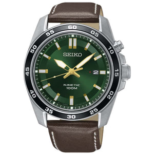 Orologio Seiko Kinetic Classic uomo pelle SKA791P1-2b Gioielli