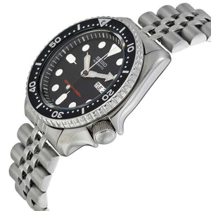 Orologio Seiko 007 SKX007K2 nero automatico bracciale Jubilee-2b Gioielli