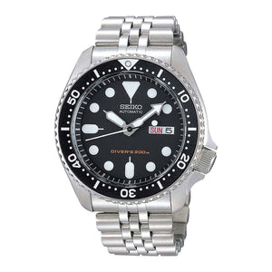 Orologio Seiko 007 SKX007K2 nero automatico bracciale Jubilee-2b Gioielli