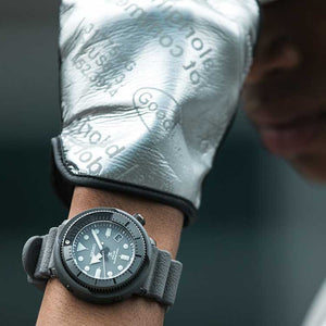 Orologio Seiko Prospex Tuna Street solare SNE537P1 grigio-2b Gioielli