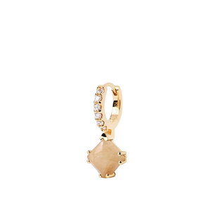 Mono orecchino PdPaola PG01-684-U Fuji quarzo rutilato argento donna-2b Gioielli