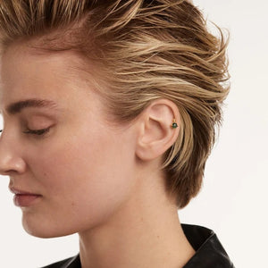 Mono orecchino PdPaola PG01-711-U Kimi agata muschiata argento donna-2b Gioielli