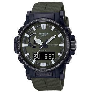 Orologio Casio Pro Trek PRW-61Y-3ER radiocontrollato solare uomo-2b Gioielli