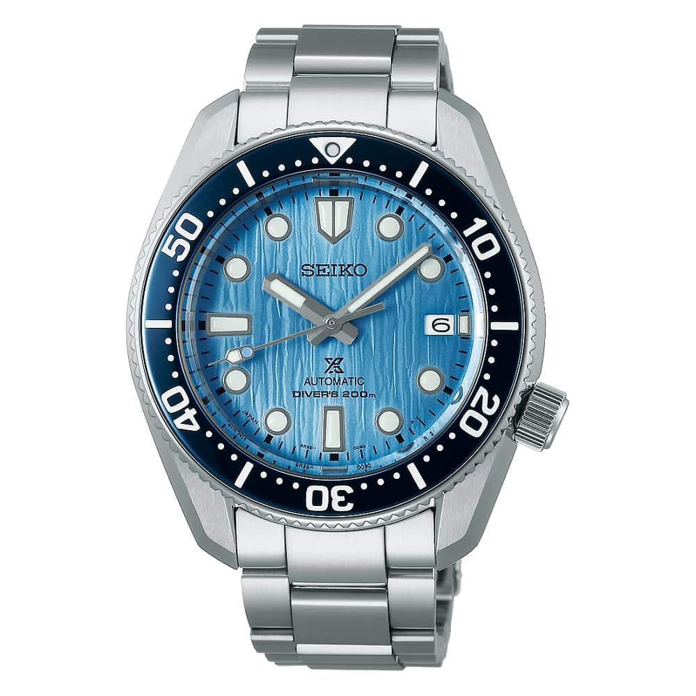 Orologio Seiko Prospex SPB299J1 Save The Ocean Glacier uomo 42 mm-2b Gioielli