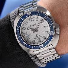 Orologio Seiko Prospex SPB301J1 Save The Ocean Glacier uomo 43 mm-2b Gioielli