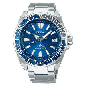 Orologio Seiko PROSPEX SAMURAI Save The Ocean Great White Shark SRPD23K1 Special Edition-2b Gioielli