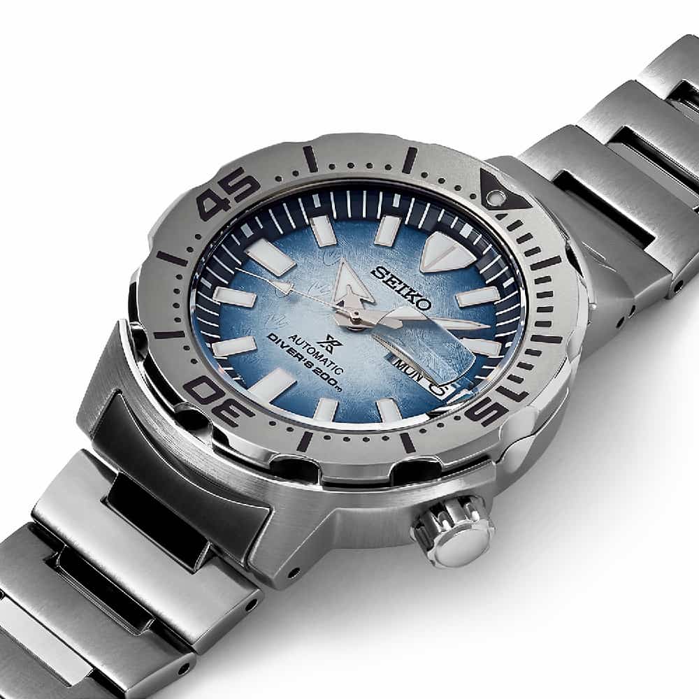 Orologio Seiko Prospex Monster SRPG57K1 Save the Ocean automatico uomo-2b Gioielli