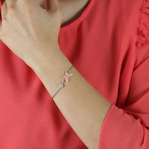 Bracciale Morellato Natura SAHL05 farfalla argento-2b Gioielli