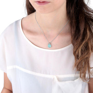 Collana Morellato Gemma SAKK76 donna acquamarina argento-2b Gioielli