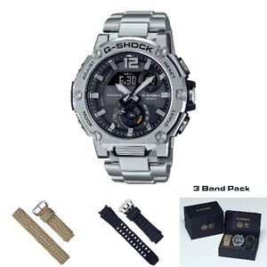 Orologio Casio G-Shock G-Steel GST-B300E-5AER edizione con 3 cinturini-2b Gioielli