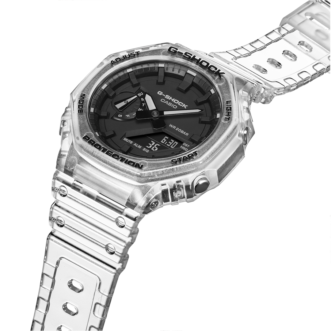 Orologio Casio G-Shock GA-2100SKE-7AER Skeleton Series-2b Gioielli