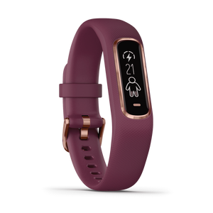Orologio Garmin Vìvosmart 4 Fitness Band Cardio Pulse Ox Berry/Rose Gold 010-01995-01-2b Gioielli