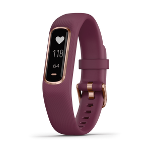 Orologio Garmin Vìvosmart 4 Fitness Band Cardio Pulse Ox Berry/Rose Gold 010-01995-01-2b Gioielli