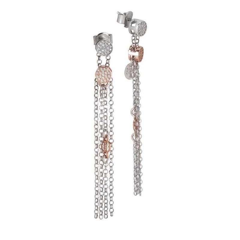 Orecchini Boccadamo Fili D'Argento OR645 donna argento-2b Gioielli