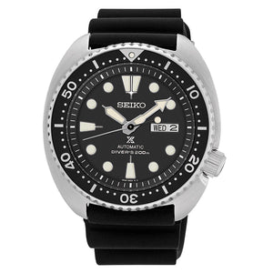 Orologio Seiko PROSPEX TURTLE diver professionale automatico nero SRP777K1-2b Gioielli