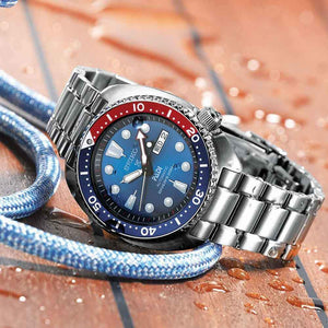 Orologio Seiko PROSPEX PADI TURTLE pepsi automatico SRPA21K1-2b Gioielli