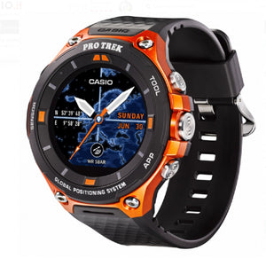 Orologio Casio Pro Trek WSD-F20-RG Smartwatch uomo arancio-2b Gioielli