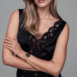 Orologio DW Classic Petite Melrose 32mm nero DW00100161-2b Gioielli