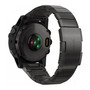 Orologio Garmin Fenix 5X Plus Sapphire Titanium DLC Carbon Gray 51mm 010-01989-05-2b Gioielli