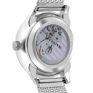 Orologio Maserati Gentleman R8823136004 Automatico scheletrato 43mm-2b Gioielli