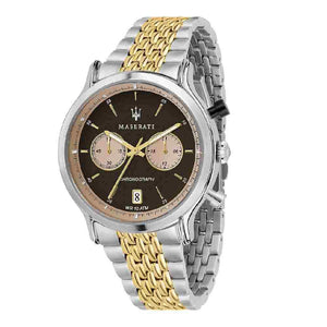 Orologio Maserati Legend R8873638003 marrone chrono 42mm-2b Gioielli