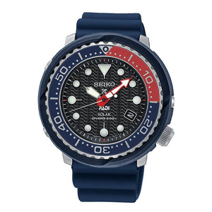 Orologio Seiko PROSPEX PADI TUNA SOLAR Diver pepsi SNE499P1-2b Gioielli