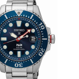 Orologio Seiko Prospex PADI solare SNE435P1 blu-2b Gioielli