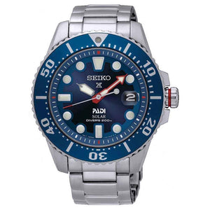 Orologio Seiko Prospex PADI solare SNE435P1 blu-2b Gioielli
